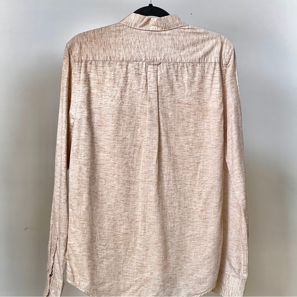 Denim & Flower Southern Beige Button Down - Picture 4 of 4